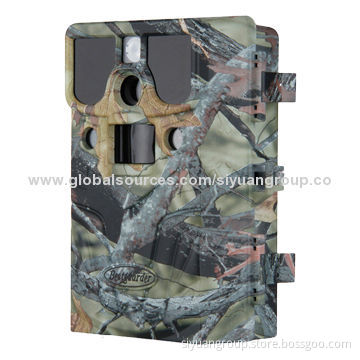 Hidden IR Camera with Automatic Shooting, 2/4x Digital Zoom, Time-lapse Plot Camera